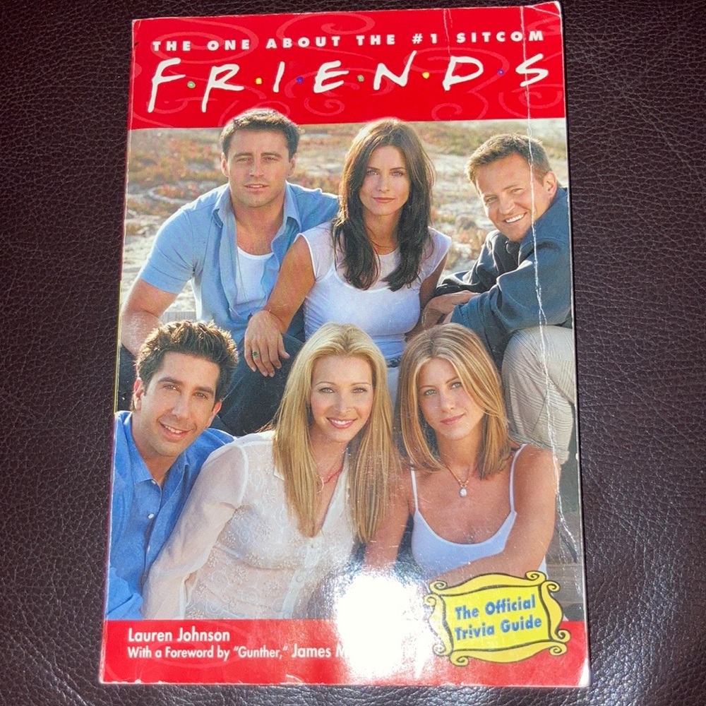 3/$15 FRIENDS The One About the #1 Sitcom Jennifer Aniston Courteney Cox